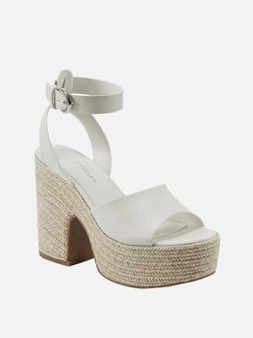 Marc Fisher Women’s VETINA Faux Leather Platform Sandals